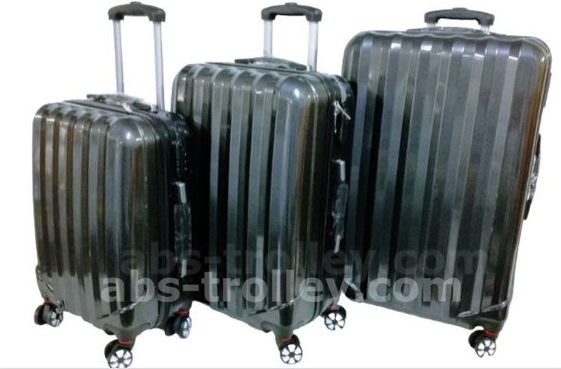 potovalni kovčki ABS-Trolley CA  3-delni set ali posamezno 