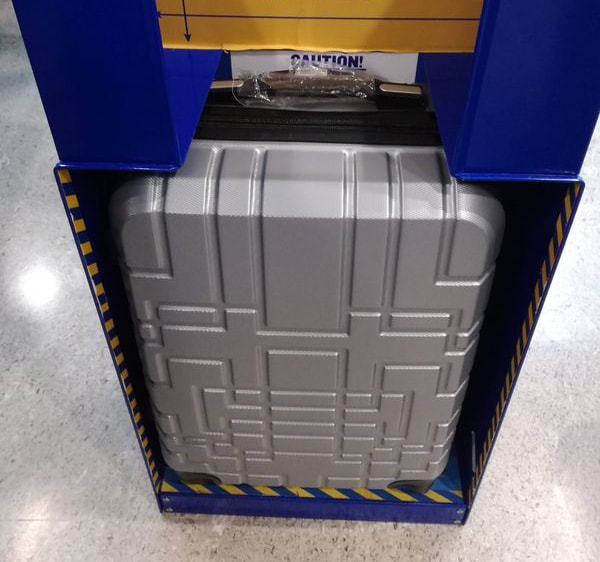 potovalni kovcki kabinski trdi na 4 kolesa ABS TT v skatli Ryanair