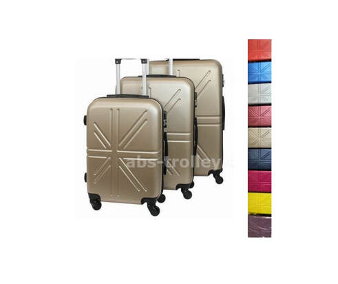 potovalni kovčki ABS-Trolley ST  3-delni set ali posamezno 