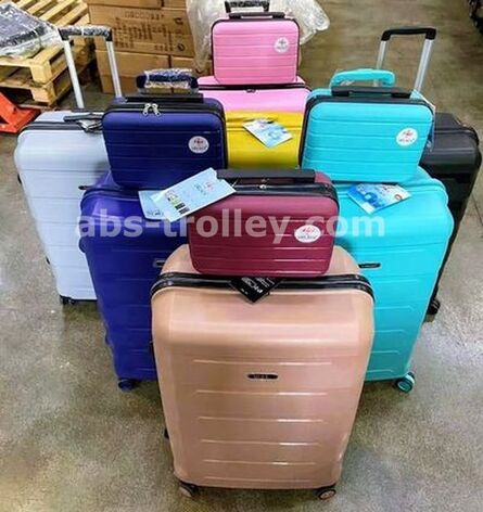 potovalni kovčki ABS-Trolley FX3-delni set ali posamezno 