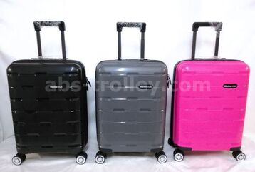 NOVI  trpežni kabinski  potovalni kovček iz  PP -polipropilena   za kabinsko / ROČNO prtljago tudi za Ryanair   in easyJet